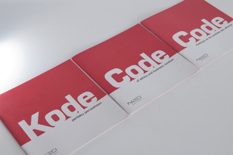 Code of Ethics, Booklet, mini, summary, AECI, 